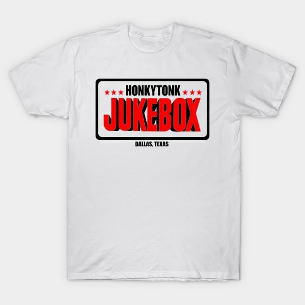 Honkytonk Jukebox T-Shirt by djbryanc